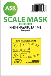 1/48 Ki-43-I Hayabusa One-sided Express Mask for Hasegawa - Picture 1 of 1
