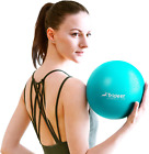 Trideer Pilates Ball 9 Inch Core Ball, Small Exercise Ball with Exercise Guide