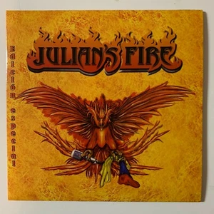 JULIAN'S FIRE -JULIAN'S FIRE- 2017 MEXICAN CD + POSTER + POSTCARD HARD ROCK - Picture 1 of 8