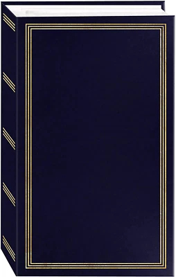 Pioneer Photo Albums STC-504 Navy Blue Photo Album, 504 Pockets 4"X6", 1 Count ( - Image 1 of 4