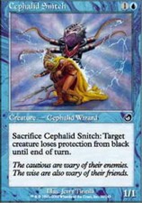 4x Cephalid Snitch MTG Torment NM Magic Regular