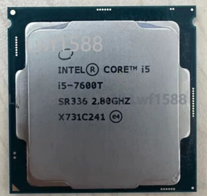 7gen Intel Core i5-7600T SR336 quad-core 2.8GHz LGA1151 desktop CPU processor - Picture 1 of 1