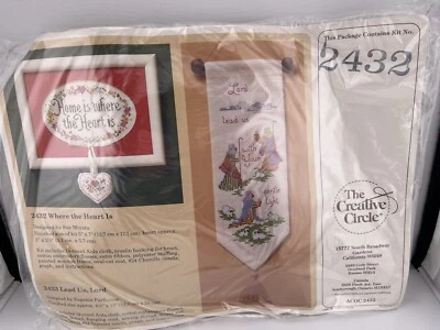 Creative Circle #2432 Where The Heart Is Vintage Kit NOS - Image 1 of 4