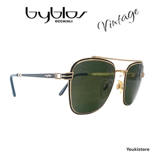 BYBLOS occhiali da sole BY 525 52 20 135 RARE VINTAGE 80s sunglasses M.in Italy - Foto 1 di 11