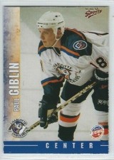 Paul Giblin 2000-01 Charlotte Checkers (ECHL)