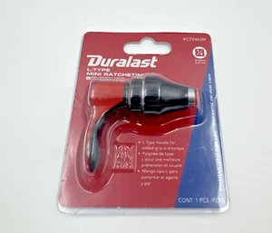 Duralast 1/4" unità tipo L mini driver a cricchetto KCT2463M - Foto 1 di 9