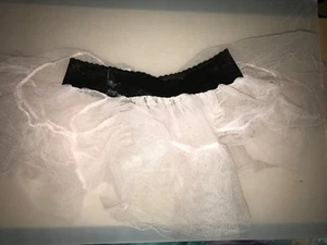 Light Pink netting Tutu Skirt Hen Night/Party 6/16 - soft Black elastic - Picture 1 of 3
