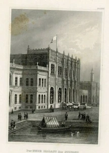 desconocido - El nuevo palacio del sultán en Dolmabghdsche am Bósforo - o.J., bicicleta - Imagen 1 de 2