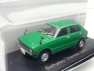 Daihatsu Charade 1977 Green 1/43 Scale Box Mini Car Display Diecast Vol 113 - Image 1 of 4