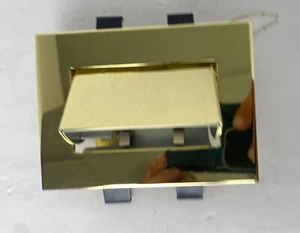 CSL Lighting Step Light Wall Wash Polished Brass Gold Color Vtg 1990s Jewel - Picture 1 of 8
