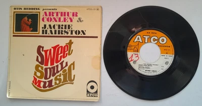 Arthur Conley & Jackie Hairston – Sweet Soul Music - RARE France EP - Atco - VG - Image 1 of 4