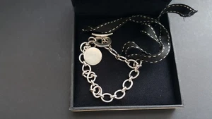 LADIES STERLING SILVER 925 LINKS OF LONDON CHARM BRACELET  16.3g - Picture 1 of 4