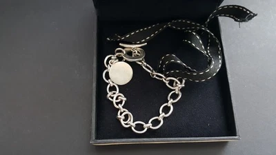 LADIES STERLING SILVER 925 LINKS OF LONDON CHARM BRACELET  16.3g - Image 1 of 4