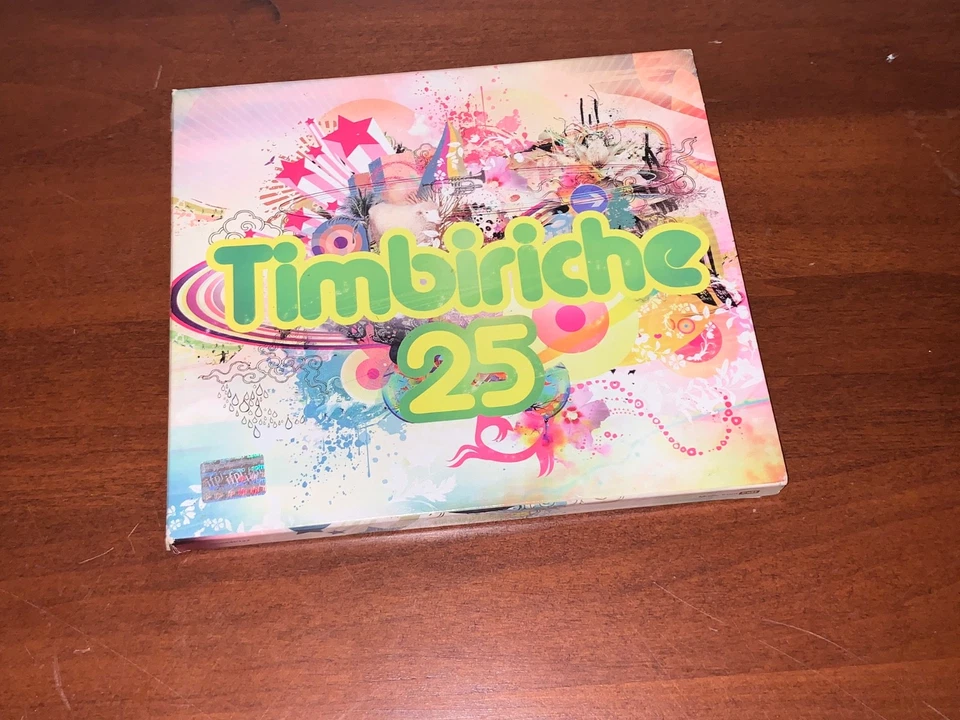 TIMBIRICHE -25- 2007 MEXICAN CD ALBUM, SLIPCOVER, LATIN POP - Image 1 of 3