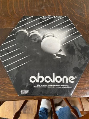 Abalone Strategy Board Game 1990 Marble Hexagon Complete Boxed, great price  - Image 1 of 3