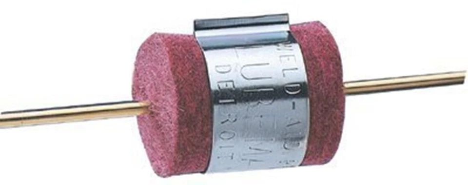 Weld-Aid Lube-matic Wire Kleener Pad Red Pack of 6