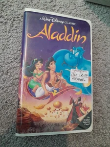 Aladdin Vhs Black Diamond Edition - Picture 1 of 8