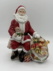 Royal Albert Old Country Roses Santa Figurina Ltd Ed #951/2000 Firmata Doulton - Foto 1 di 7