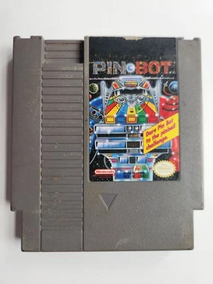 Nintendo NES Pin Bot Game Cartridge 1985 Authentic & Tested - Image 1 of 3