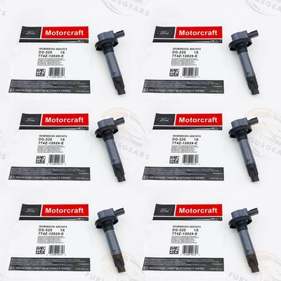 New 6X DG520 GENUINE OEM Ignition Coils Ford 07-13 Lincoln Mercury 3.5/3.7L - Image 1 of 4