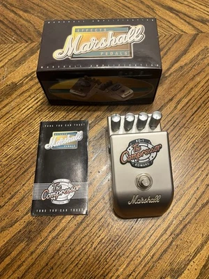 Pedal de efectos para guitarra Marshall ED-1 The Compressor en caja original  Foto 1 de 4
