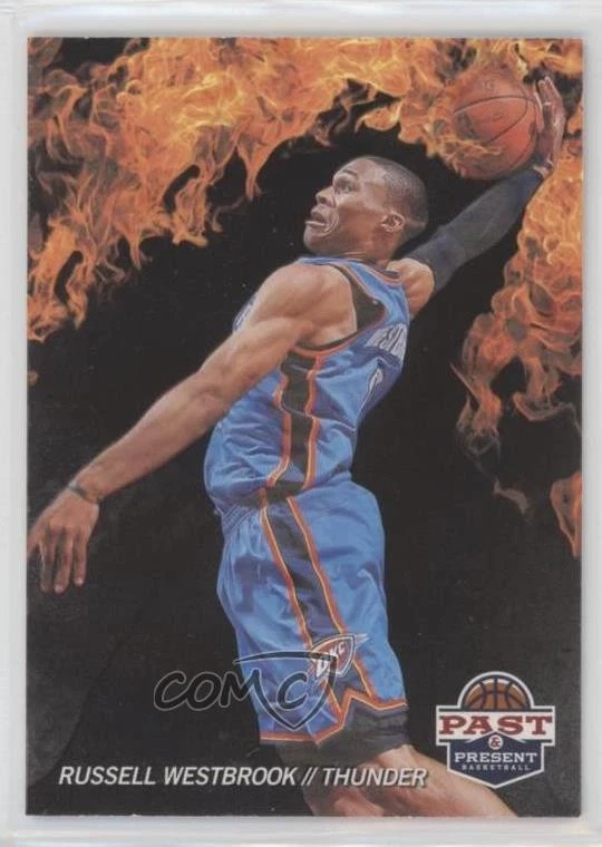 2011-12 Past & Present Fireworks Russell Westbrook #15 - Image 1 of 2