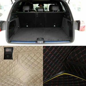 Trunk Cargo Liner Leather Protector Capter Mat Seat Back Cover For Benz GLC - Foto 1 di 4