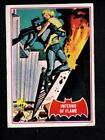1966 Topps Batman Inferno of Flame #40A  Red Bat   creases