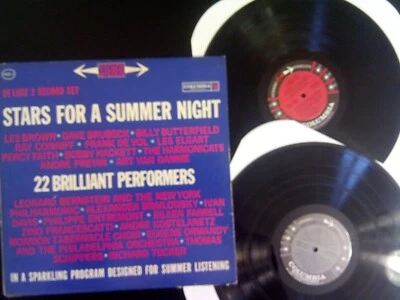 Stars For A Summer Night 2xLP 1961 Columbia PMS-2000, 2001 Conniff Brubeck Murad - Image 1 of 4