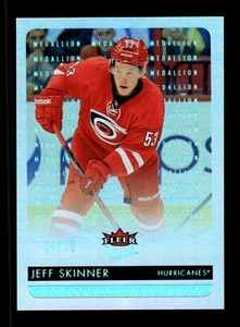 3-11-22 PWE READ . 2014-15 fleer ultra platinum medallion /99 #26 jeff skinner