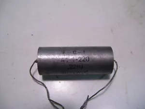 FCI FOLIENKONDENSATOR INKL. A4-4-220 HERMETISCHER KONDENSATOR .22UF 400WVDC P3709 - Bild 1 von 3