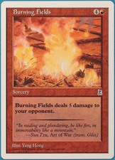 Burning Fields Portal Three Kingdoms NM Red Common CARD (244199) ABUGames