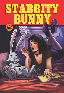 Stabbity Bunny #6 - SDCC Cover (Pulp Fiction Homage) - Picture 1 of 1