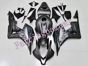 Fit for 2007 2008 CBR600RR Graffiti Matte Silvery Gray ABS Injection Fairing Kit - Foto 1 di 8