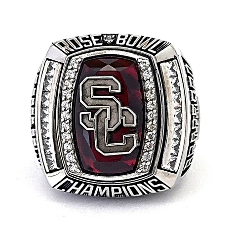 NFL Player 🏈 2009 USC Trojans Rose🌹Bowl Champions PAC-10 Championship Ring! Cover
