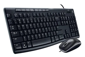 Logitech Media Combo MK200 Keyboard and Mouse - USB Cable - Picture 1 of 1