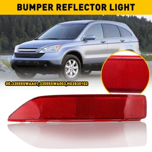 Super Bright Red Len LED Rear Bumper Lights BrakeTail Fit 39326 Honda CRV SET - Picture 1 of 16