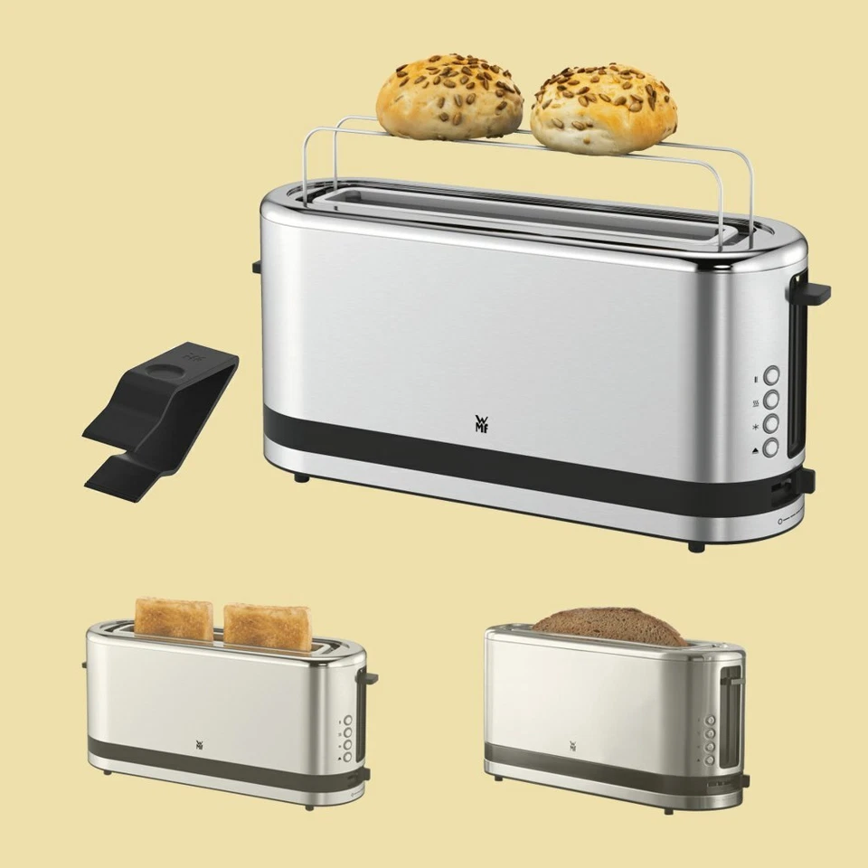 WMF KÜCHENminis Langschlitz-Toaster - Cromargan matt (Edelstahl) - Bild 1 von 1