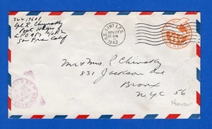 Soldier's Censored Mail APO 957 Schofield Barracks, Hawaii November 20, 1943 - Picture 1 of 1