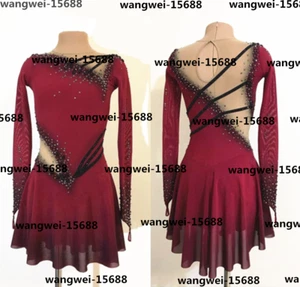 New  Ice Figure Skating Dress, Figure Skating Dress For Competition B2168 - Picture 1 of 6