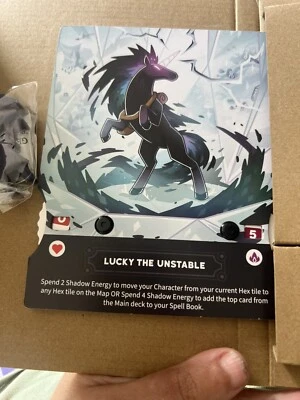 Casting Shadows - Lucky Skipper/Unstable - Player Board & Meeples - Exclusive - Image 1 of 3