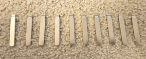 10x Uncut Flip KD VVDI Remote Key Blade DAT17 Blade Metal Blank for Subaru - Foto 1 di 2