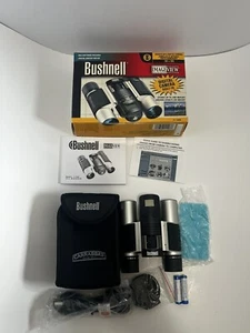 VTG 2003 Bushnell Image View Binoculars 10x25 & Digital Camera/Case 11-1025 CIB - Picture 1 of 19