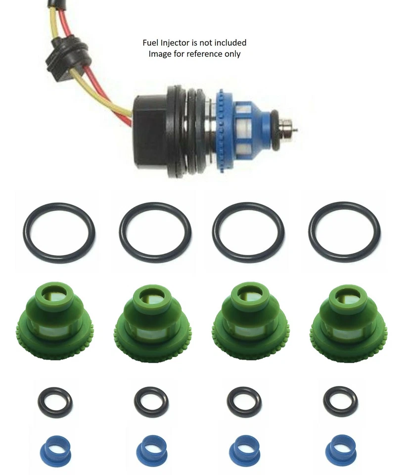 Kit de reparación de inyector de combustible para 1991-1995 Geo Tracker Suzuki Sidekick 1,6 L 4CYL Foto 1 de 2