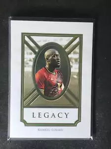 2021-22 Futera einzigartiger Legacy Smaragd #11 Romelu Lukaku 10/23 - Bild 1 von 2