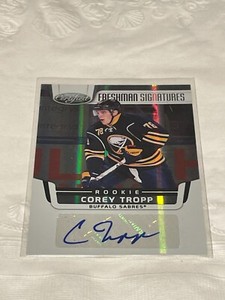 2011 Panini Anthology Certified Freshman Signatures Corey Tropp Rookie Auto RC