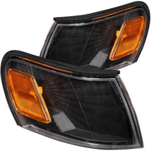 Black Clear Lens Corner Light Assembly for 1993-1997 Toyota Corolla - Bild 1 von 3