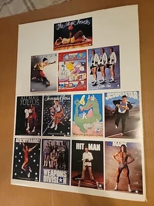 CONVERSE POSTER PACK 1987 ALL STAR EDITION BIRD, MAGIC, EVERETT, MATTINGLY, DR J - Picture 1 of 16