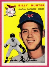 1954 Topps Archives #48 Billy Hunter - Baltimore Orioles