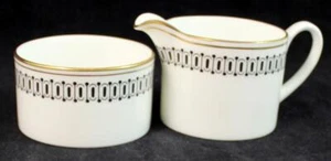 Wedgwood Colosseum Set of Miniature Creamer and Open Sugar Bowl - Picture 1 of 4
